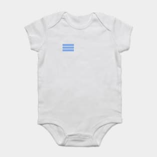 Blue Straps Baby Bodysuit